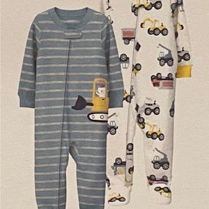 Carter’s 2-Pack 1-Piece Fleece Sleepwear